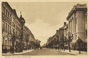Wilno ul. Mickiewicza - Reprodukcja 5908