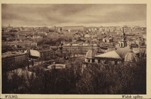 Wilno widok ogólny - Reprodukcja 5897