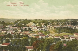 Wilno widok z wieży - Reprodukcja 5890