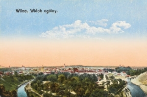 Wilno widok ogólny - Reprodukcja 5888