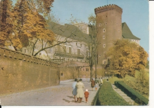 Kraków fragment zamku - 056757