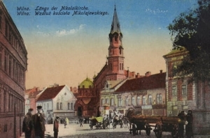 Wilno Kościół Mikołajewskiego - Reprodukcja 5870