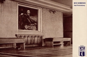 M/S Sobieski Hall portretowy -Reprodukcja 4158