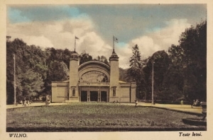 Wilno Teatr Letni - Reprodukcja 5845