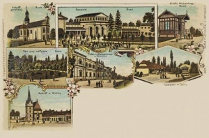 Busko Zdrój widokowa - Reprodukcja 42554