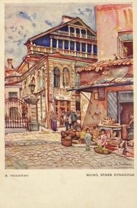 Wilno Stara Synagoga - Reprodukcja 5843