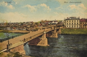Wilno Most Zwierzyniecki - Reprodukcja 5842
