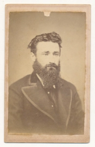 CDV mężczyzna z brodą - 25099