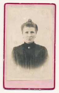 CDV kobieta stara fotografia - 25104