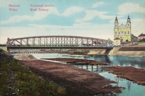 Wilno Most Zielony - Reprodukcja 5839