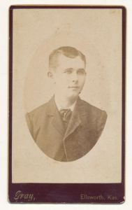 CDV mężczyzna stara fotografia - 25107