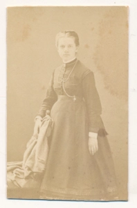 CDV kobieta fotografia Paryż - 25108