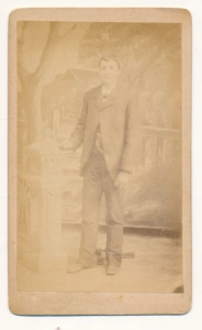 CDV fotografia wizytowa mężczyzna - 25113