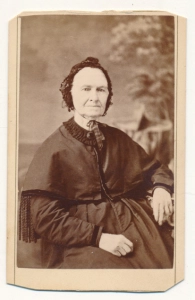 CDV fotografia wizytowa kobieta - 25114