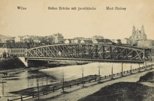 Wilno Most Zielony - Reprodukcja 5838