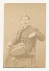 CDV fotografia wizytowa mężczyzna - 25117