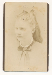 CDV fotografia wizytowa kobieta - 25118