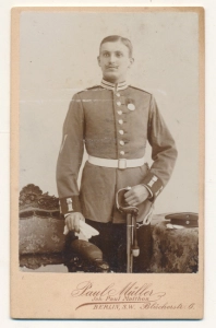 CDV Żołnierz fotogrfia wizytowa - 25161