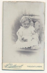 CDV dziecko fotogrfia wizytowa - 25169