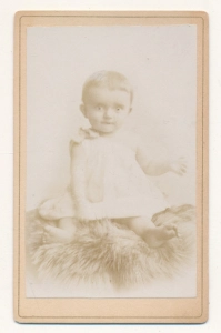 CDV dziecko fotogrfia wizytowa - 25171