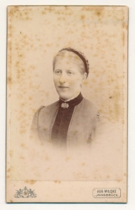 CDV kobieta fotogrfia wizytowa - 25183