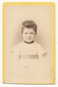 CDV dziecko fotogrfia wizytowa - 25184