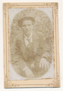 CDV mężczyzna fotogrfia wizytowa - 25185