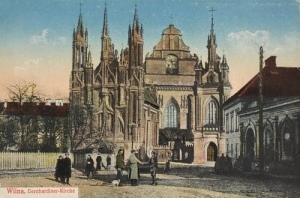 Wilno Kościół pobernardyński - Reprodukcja 5830