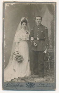 CDV Żołnierz fotogrfia wizytowa - 25195