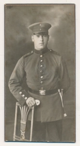 CDV Żołnierz fotogrfia wizytowa - 25200