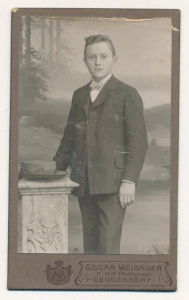 CDV mężczyzna fotografia wizytowa - 25210
