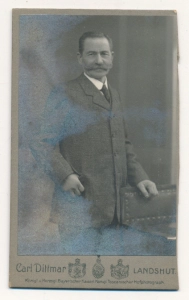 CDV mężczyzna fotografia wizytowa - 25214