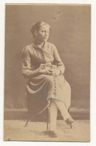 CDV kobieta fotografia wizytowa - 25221