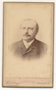 CDV mężczyzna fotografia wizytowa - 25229