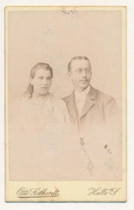 CDV kobieta i mężczyzna fotografia wizytowa - 25233