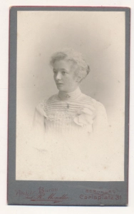 CDV kobieta fotografia wizytowa - 25235
