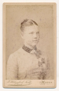 CDV kobieta fotografia wizytowa - 25238