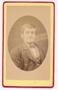 CDV mężczyzna fotografia wizytowa - 25239