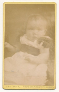 CDV dziecko fotografia wizytowa - 25241