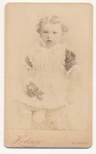 CDV dziecko fotografia wizytowa - 25245