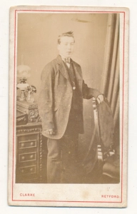 CDV mężczyzna fotografia wizytowa - 25247
