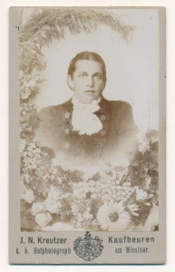 CDV kobieta fotografia wizytowa - 25258