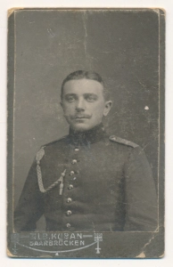 CDV żołnierz fotografia wizytowa - 25262