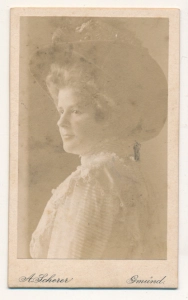 CDV kobieta fotografia wizytowa - 25264