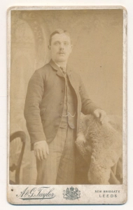 CDV mężczyzna fotografia wizytowa - 25266