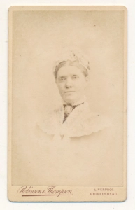 CDV kobieta fotografia wizytowa - 25270