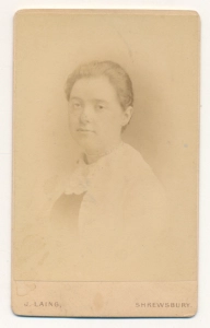 CDV kobieta fotografia wizytowa - 25277