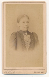 CDV kobieta fotografia wizytowa - 25280