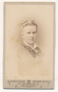 CDV kobieta fotografia wizytowa - 25281