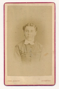 CDV kobieta fotografia wizytowa - 25288